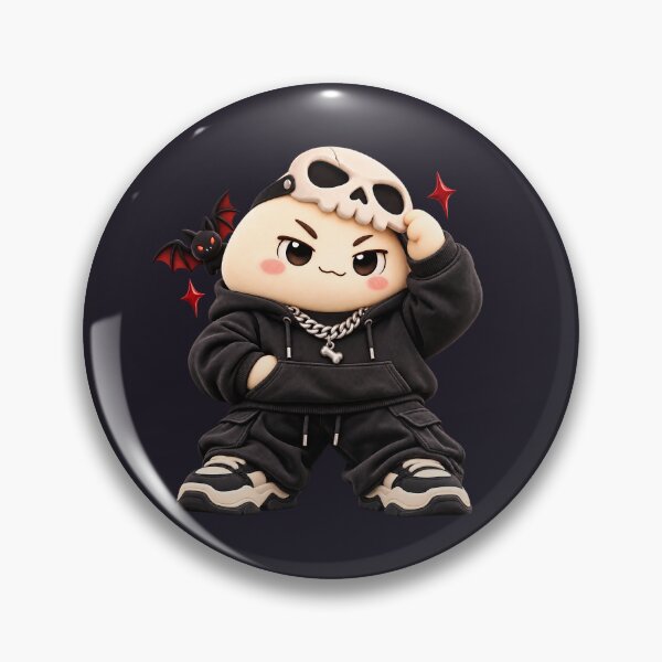 Item preview, Kawaii Skull Halloween Streetwear Mochi designed and sold by ImagenFusionP.