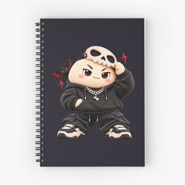 Item preview, Kawaii Skull Halloween Streetwear Mochi designed and sold by ImagenFusionP.