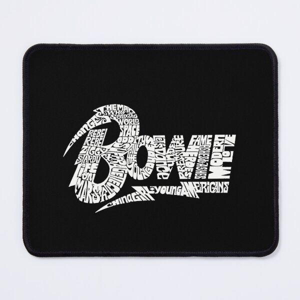 Item preview, David Bowie Song Titles Word Cloud Outline designed and sold by iyad-3d.