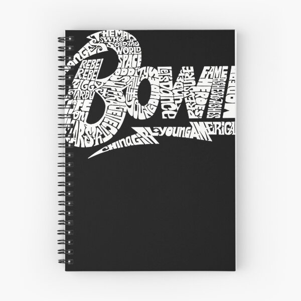 Item preview, David Bowie Song Titles Word Cloud Outline  designed and sold by iyad-3d.