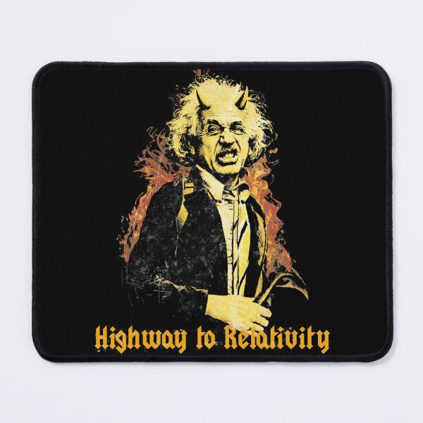 Item preview, Rocker Einstein – Highway to Relativity designed and sold by Nacho Average Designs.