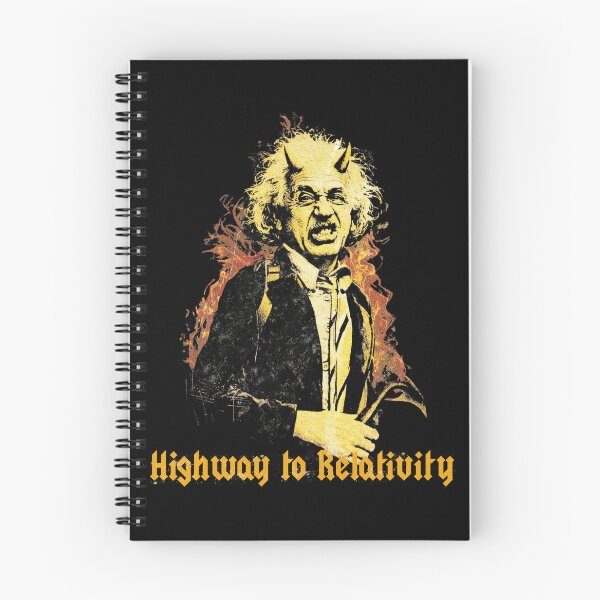 Item preview, Rocker Einstein – Highway to Relativity designed and sold by Nacho Average Designs.
