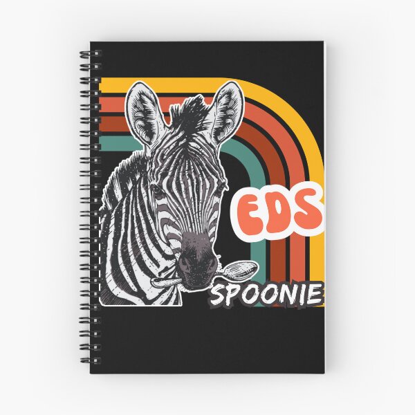 Item preview, EDS Zebra Retro Spoonie Chronic Illness Awareness designed and sold by pulse_retail.