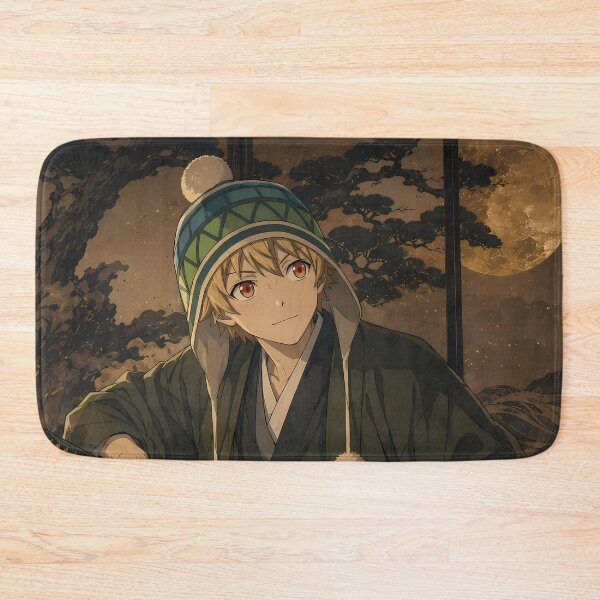Item preview, Yukine Noragami Moonlit Katana Tatami Calm designed and sold by mildaclairmo.