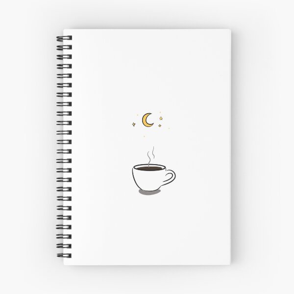 Item preview, Coffee & Moon Moment designed and sold by LluviaStudio.