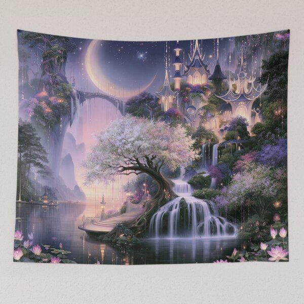Item preview, Citadel of the Moonlit Falls designed and sold by bloorose.