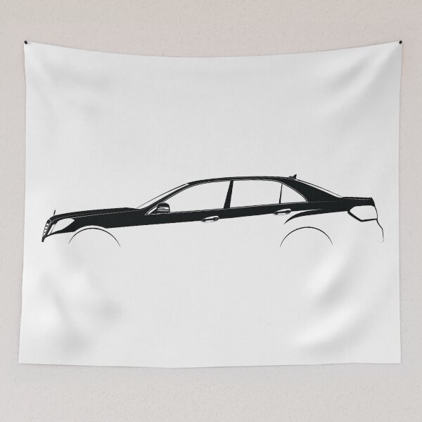 Item preview, E-Class (W212) (Black) designed and sold by Car Silhouettes.
