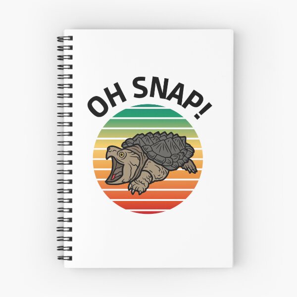 Item preview, Oh Snap Funny Sarcastic Snapping Turtle designed and sold by aponwao.