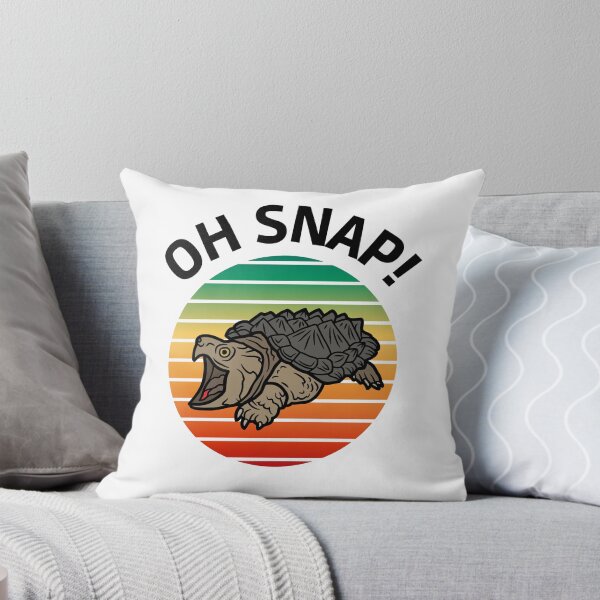 Item preview, Oh Snap Funny Sarcastic Snapping Turtle designed and sold by aponwao.