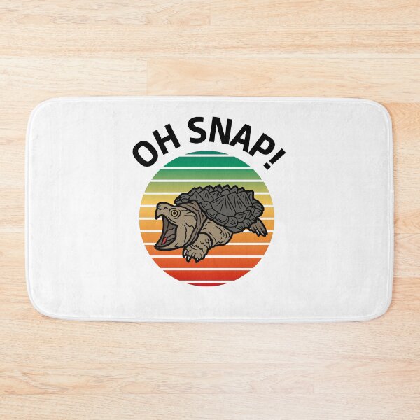 Item preview, Oh Snap Funny Sarcastic Snapping Turtle designed and sold by aponwao.