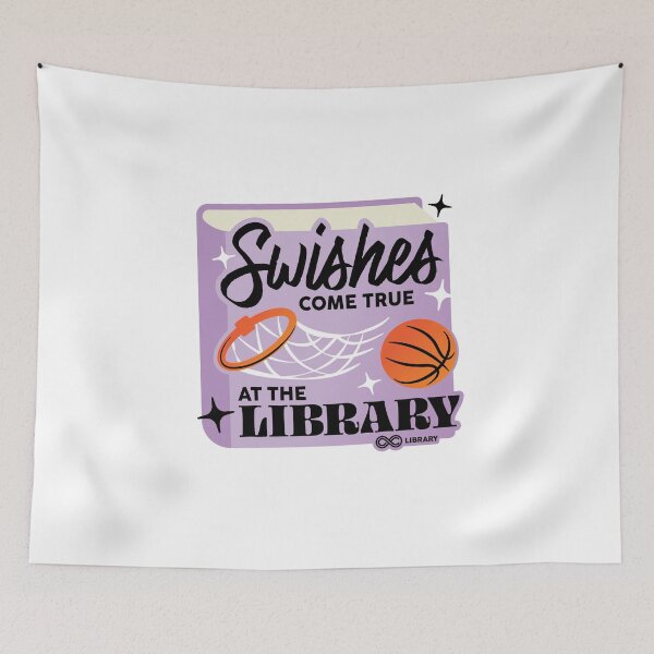 Item preview, AC Library - Swishes Come True designed and sold by Alameda County Library Foundation's Swag Shop.