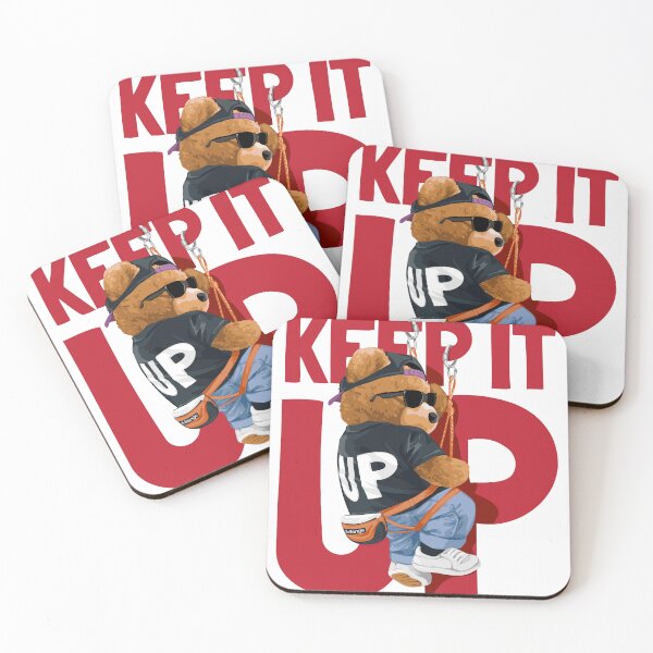 Item preview, Keep It Up Streetwear Bear - Motivational Urban Aesthetic designed and sold by salfreary.