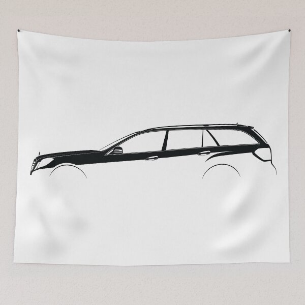 Item preview, E-Class Estate (S212) (Black) designed and sold by Car Silhouettes.