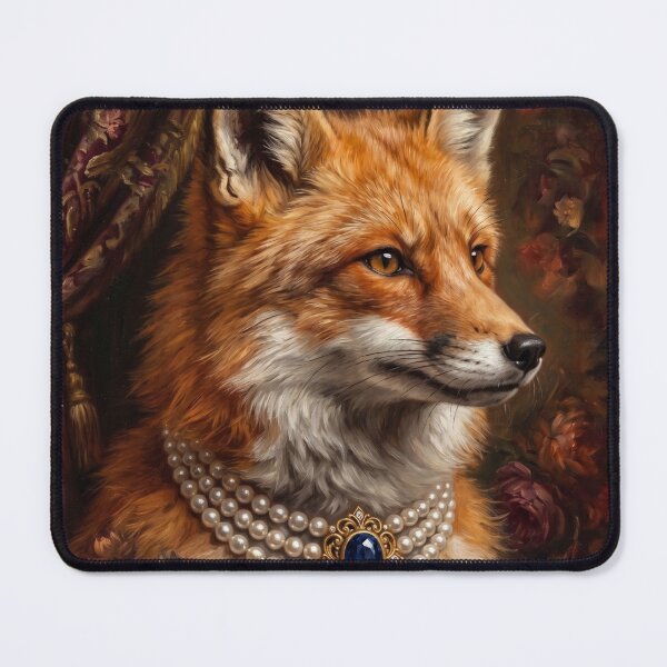 Item preview, Royal Red Fox Sapphire Necklace designed and sold by The Real Beast Art.