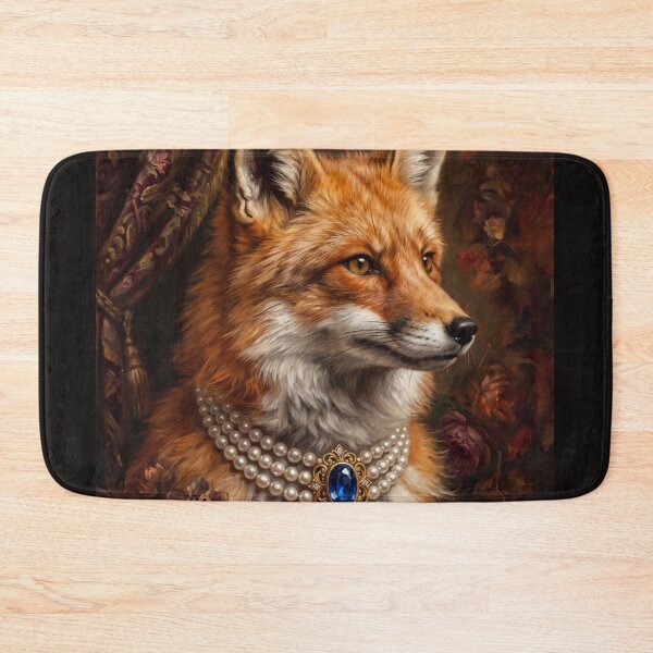 Item preview, Royal Red Fox Sapphire Necklace designed and sold by The Real Beast Art.