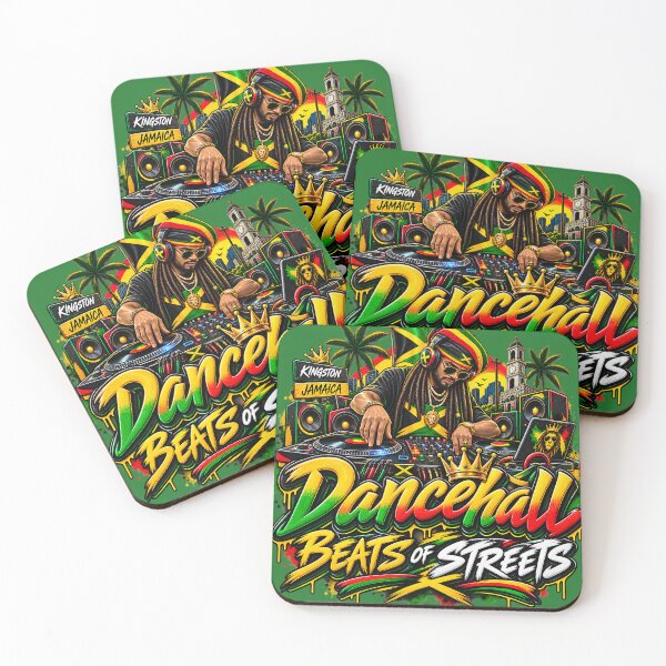 Item preview, Kingston Jamaica Dancehall DJ | Beats Of Streets Rasta Reggae designed and sold by digitalbob60.