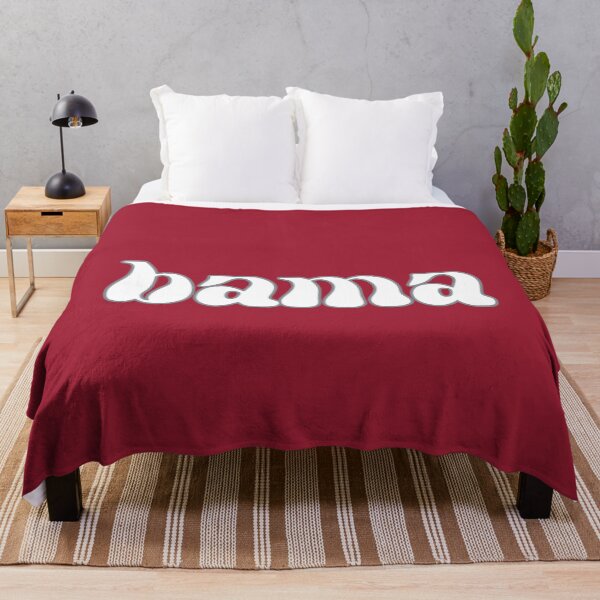 Item preview, bama - cute retro psychedelic font (white) designed and sold by titanic415.