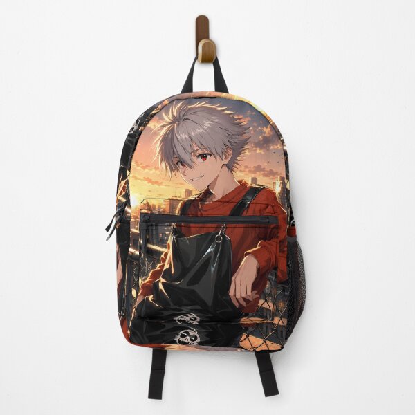 Item preview, Kaworu Nagisa Neon Genesis Evangelion Sunset City Smile designed and sold by mildaclairmo.