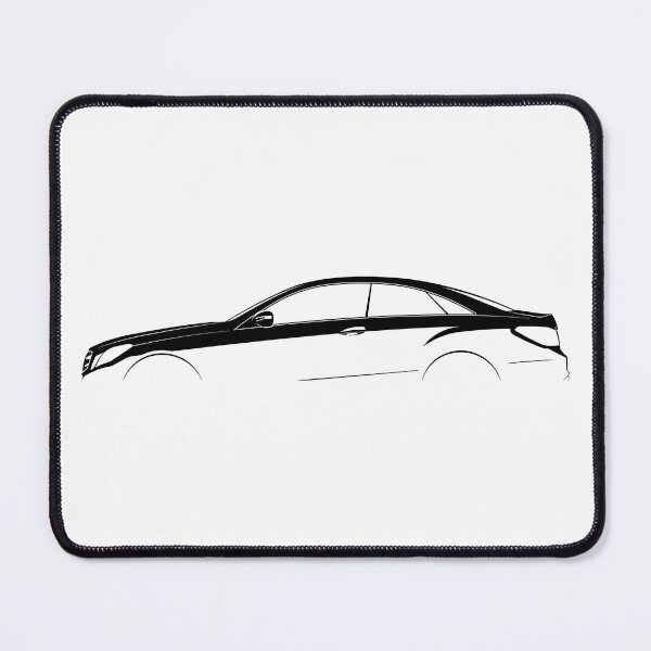 Item preview, E-Class Coupe (C207) (Black) designed and sold by Car Silhouettes.