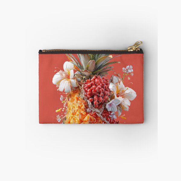 Item preview, Pineapple Tropical Fruits and Flowers designed and sold by Grafititee.