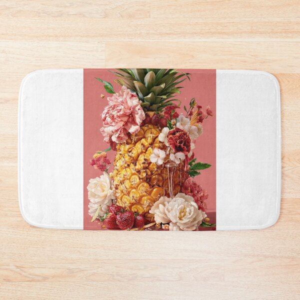 Item preview, Pineapple Tropical Fruits and Flowers designed and sold by Grafititee.