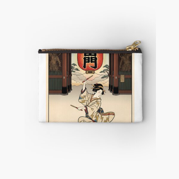 Item preview, Kaminarimon Thunder Gate and Dancing Geisha designed and sold by TokyoUkiyoHouse.