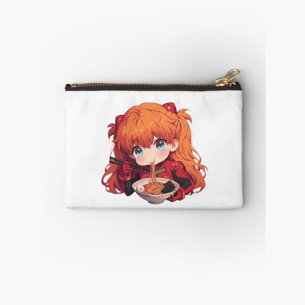 Item preview, Asuka Langley Soryu Evangelion Kawaii Ramen Sass designed and sold by mildaclairmo.