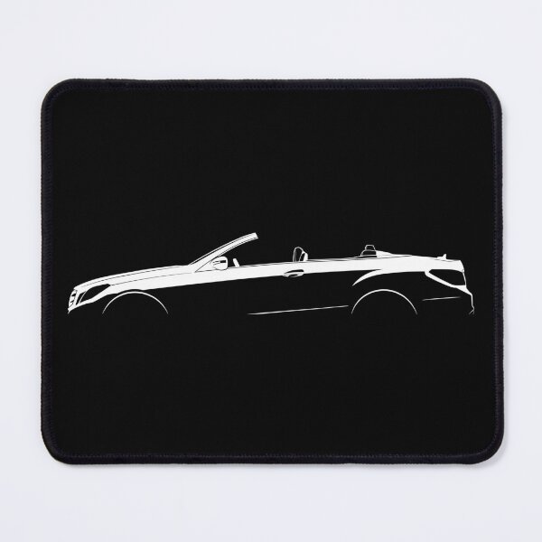 Artikelvorschau, E-Klasse Cabrio (A207) (Weiß) entworfen und verkauft von Car Silhouettes.