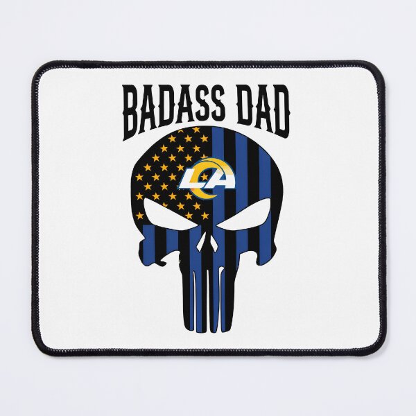 Item preview, Badass Dad Skull LA Team designed and sold by AviaryAlley.