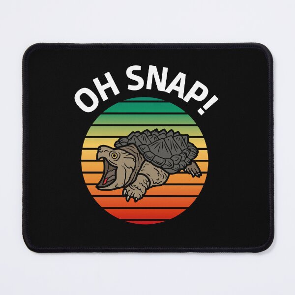 Item preview, Oh Snap Funny Sarcastic Snapping Turtle designed and sold by aponwao.