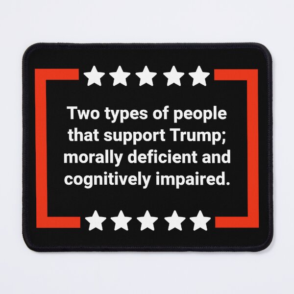 Item preview, Two types of people that support Trump.  designed and sold by Rachel the Artist .