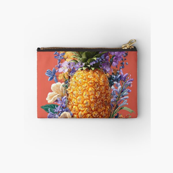 Item preview, Pineapple Tropical Fruits and Flowers designed and sold by Grafititee.