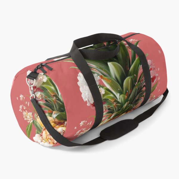 Item preview, Pineapple Tropical Fruits and Flowers designed and sold by Grafititee.