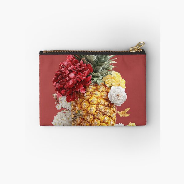 Item preview, Pineapple Tropical Fruits and Flowers designed and sold by Grafititee.