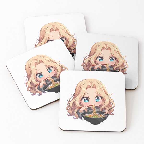 Item preview, Kay Girls und Panzer Chibi Ramen Happy Noodle Surprise designed and sold by mildaclairmo.