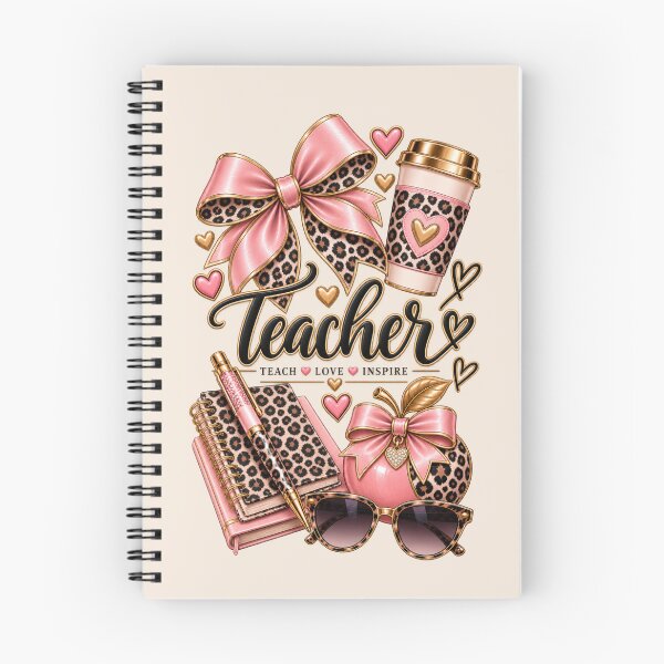 Item preview, Chic Leopard Teacher – Pink Animal Print Teacher designed and sold by HO•Designs.