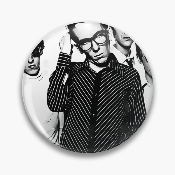 Item preview, Elvis costello designed and sold by SpookyDodly.