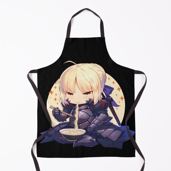 Item preview, Saber Alter Fate Stay Night Armor Kawaii Ramen Chibi Mood designed and sold by mildaclairmo.