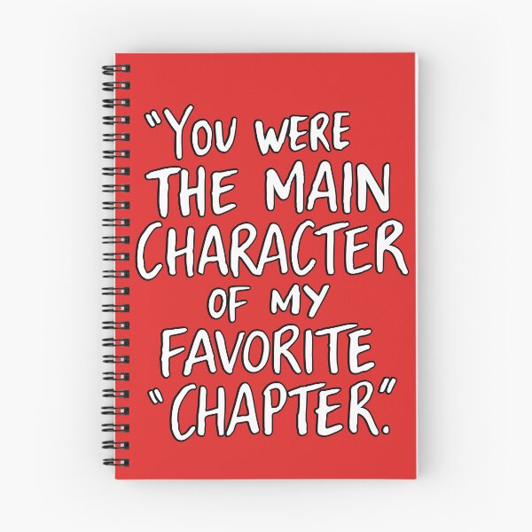 Item preview, Main Character of My Favorite Chapter Text Design designed and sold by RichardRags.