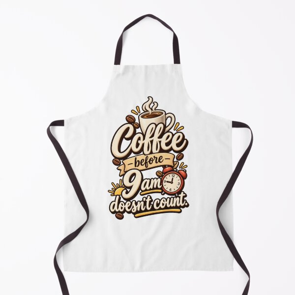 Item preview, Coffee Before 9am Doesn't Count designed and sold by thebigleebowski.