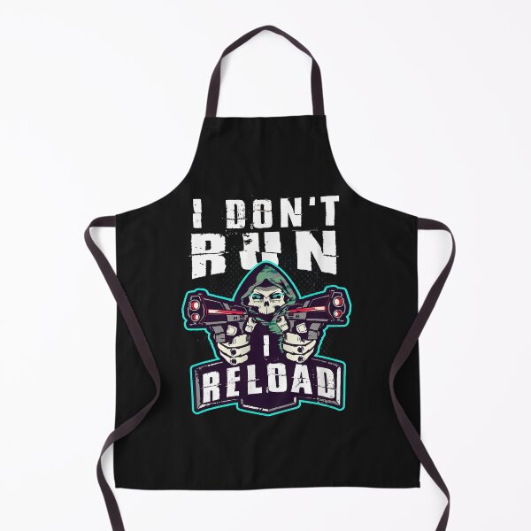 Item preview, 1.....Skull Reload Pistol Hooded Cloak Statement Design designed and sold by benoitdaviau.