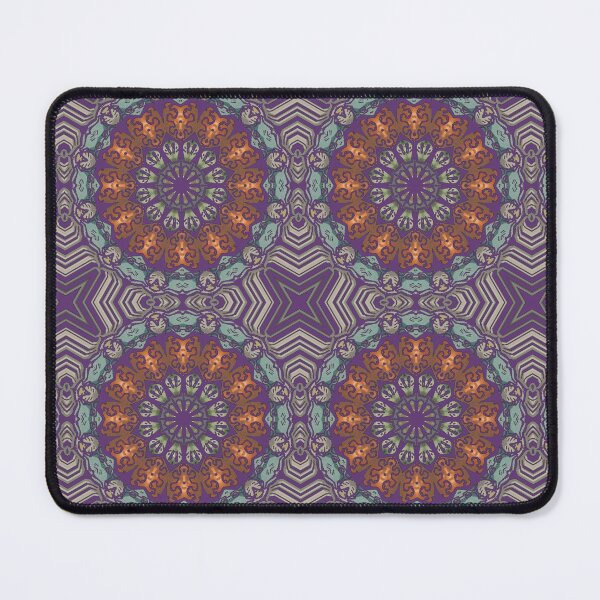 Item preview, Repeating Retro Mandala (pattern) designed and sold by Cathedral of Curiosity.