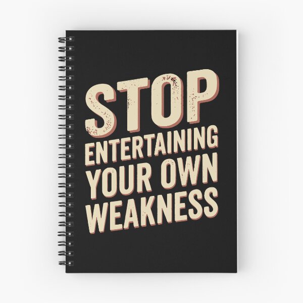Item preview, Stop Entertaining Your Own Weakness  designed and sold by SatyaYug.