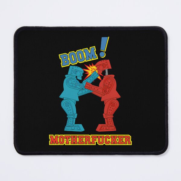 Item preview, Blue and Red Robot Boxing Comic designed and sold by Crustymart.
