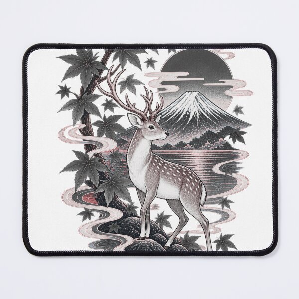 Item preview, Japanese Fuji Maple Deer designed and sold by hana-tori-tsuki.