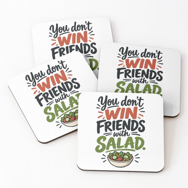Item preview, You Don't Win Friends With Salad designed and sold by thebigleebowski.