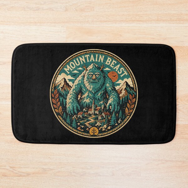 Item preview, Mountain Beast Yeti Bigfoot Village designed and sold by pamira333.