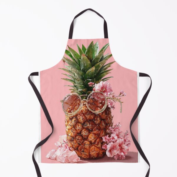Item preview, Pineapple Tropical Fruits and Flowers designed and sold by Grafititee.