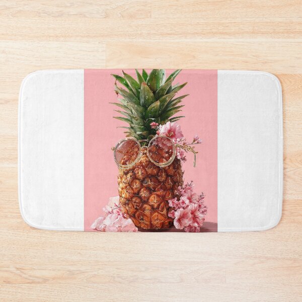 Item preview, Pineapple Tropical Fruits and Flowers designed and sold by Grafititee.