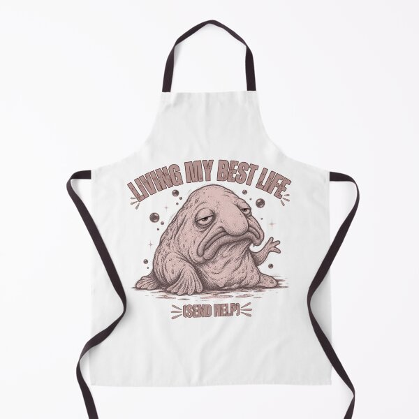 Item preview, Funny Blobfish Shirt, Living My Best Life Send Help T-Shirt, Depressed Fish Meme Tee, Sarcastic Graphic Shirt, Funny Ocean Animal Gift designed and sold by cozydrops.
